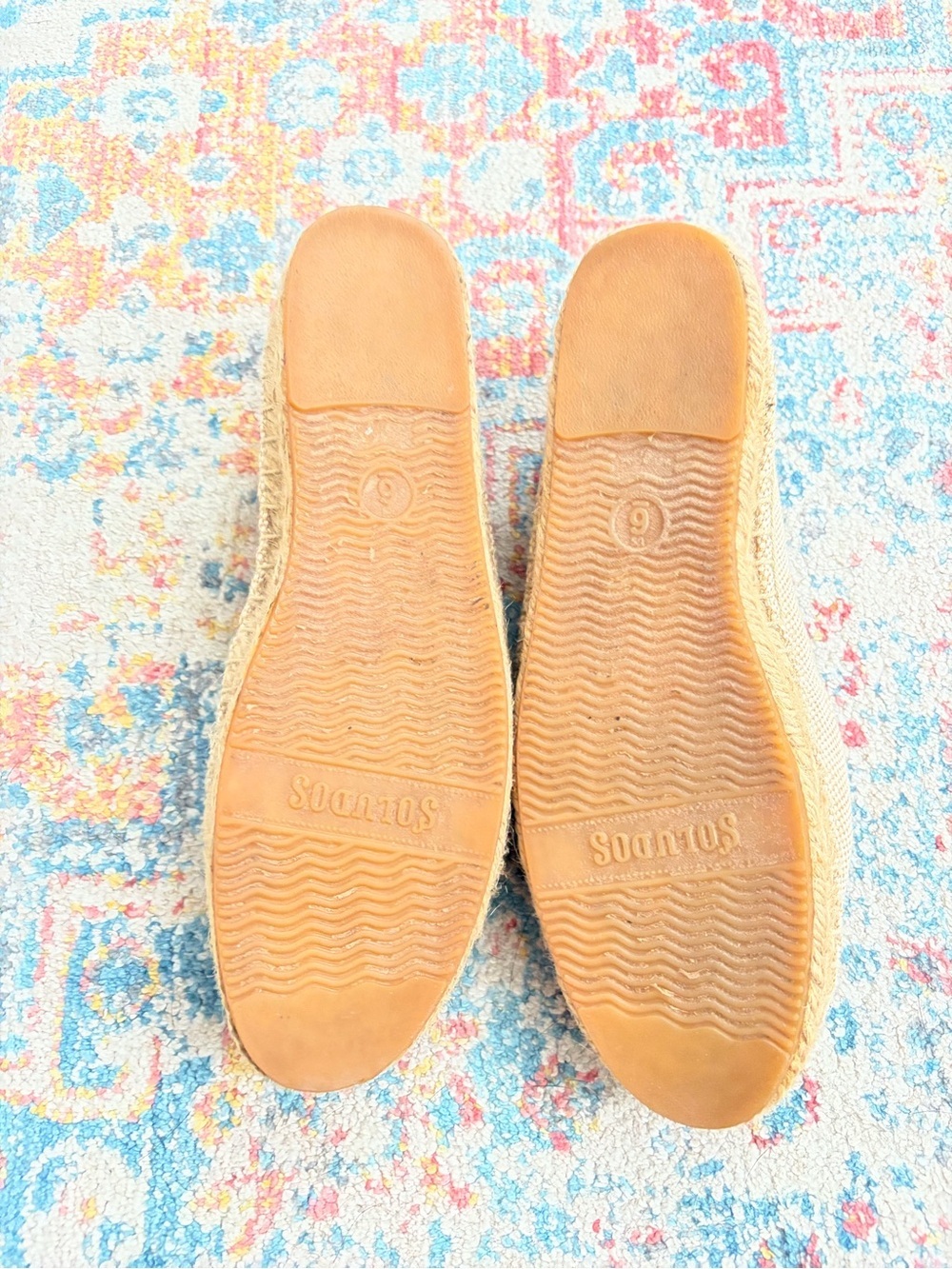Soludos Lucy Mail collaboration taxicab raffia espadrilles smoking slippers - Picture 4 of 8